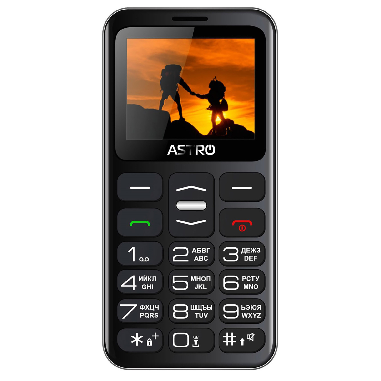 Мобільний телефон Astro A169 Black Gray
