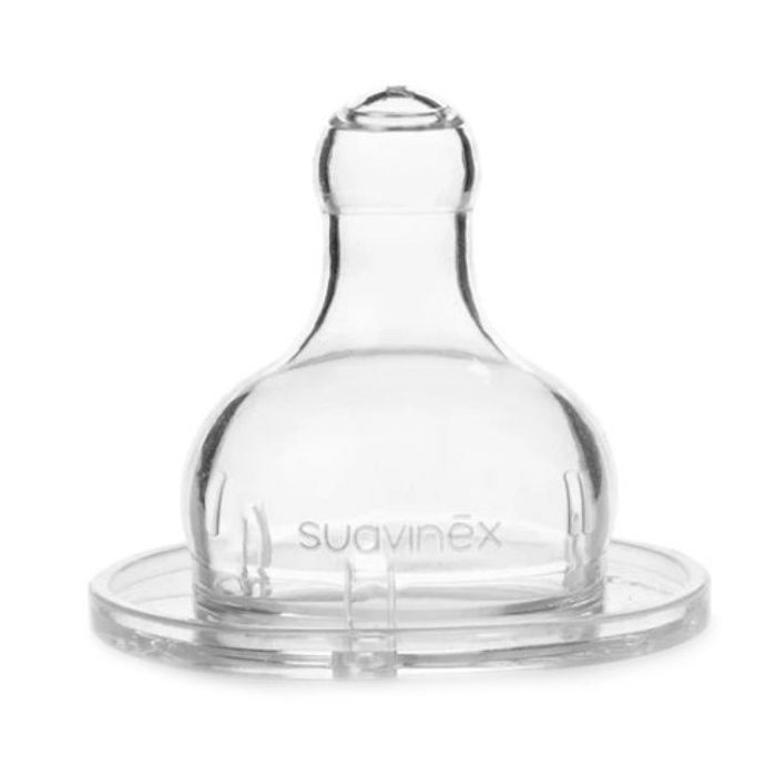 Соска Suavinex Силиконовая для густой еды, 4+мес, 1 шт (300841)