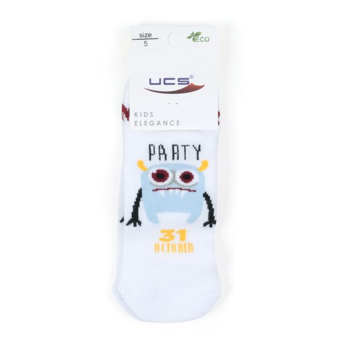 Носки детские BNM с монстриками (M0C0101-1404-5B-white) изображение 2