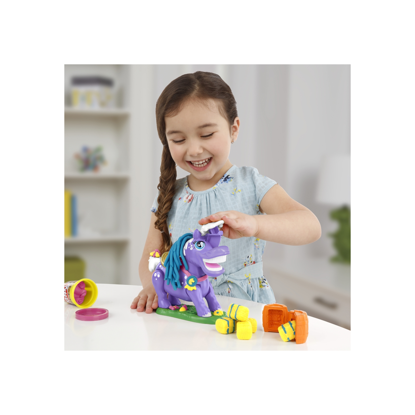 Набор для творчества Hasbro Play-Doh Пони-трюкач (E6726) изображение 7