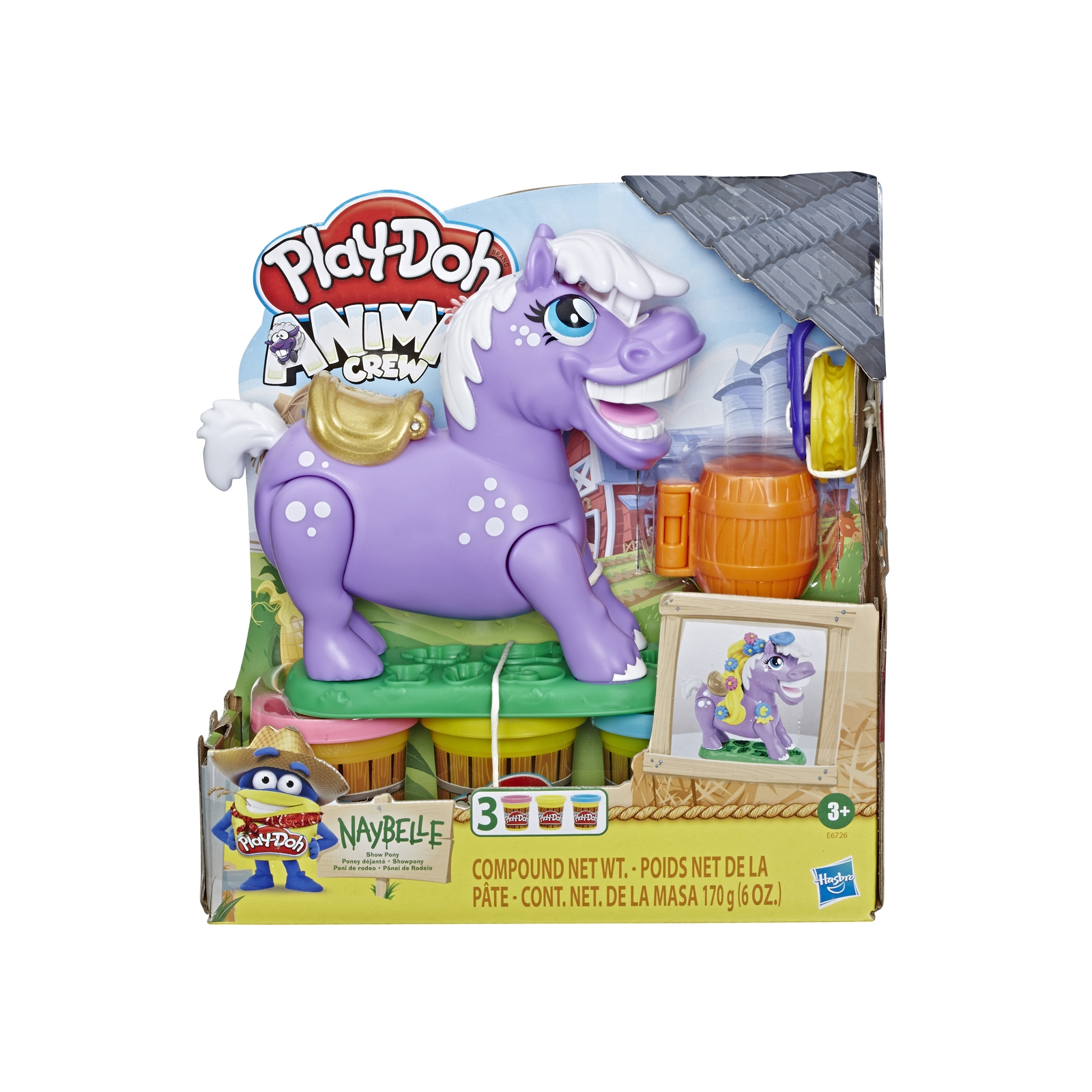 Набор для творчества Hasbro Play-Doh Пони-трюкач (E6726)