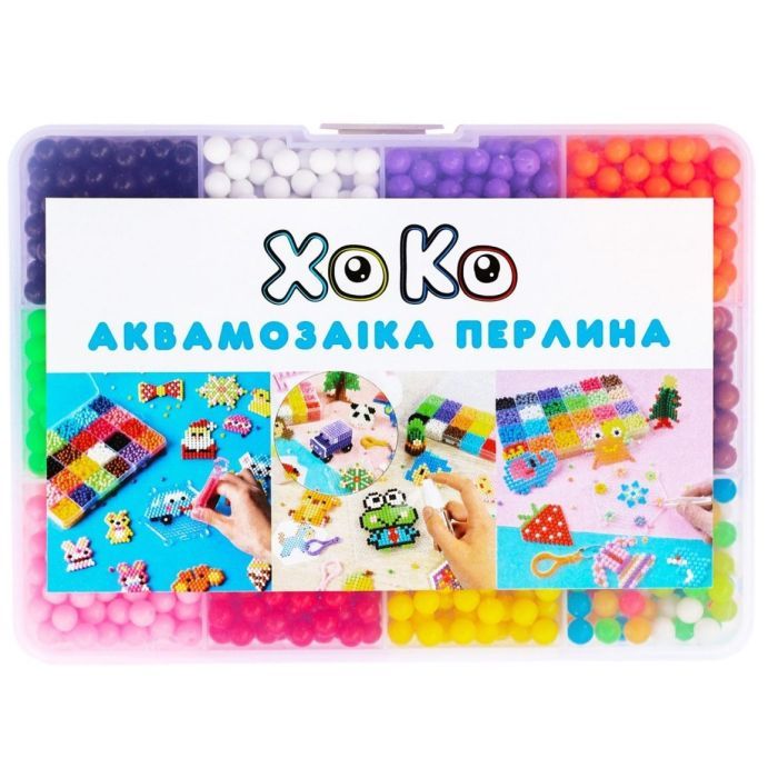 Набор для творчества XoKo Аквамозаика Жемчужина 1600 Neon (XK-PRL-16GD) изображение 2