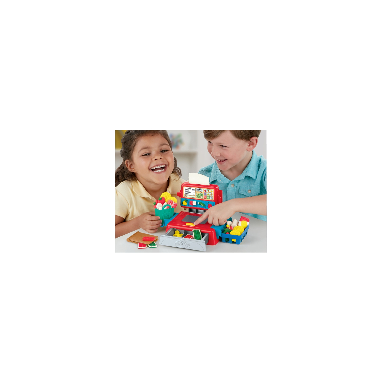 Набір для творчості Hasbro Play-Doh Касовий апарат (E6890) зображення 4