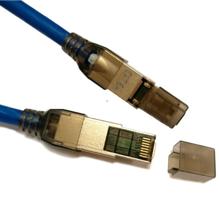 Коннектор RJ45 cat.6A STP 8P8C, безинструментальный Kingda (KD-KJ6A-17S) изображение 2