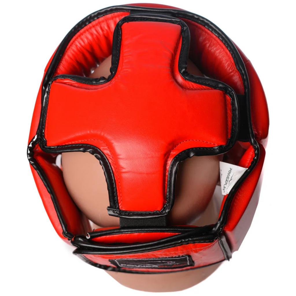 Боксерский шлем PowerPlay 3049 L Red (PP_3049_L_Red) изображение 5