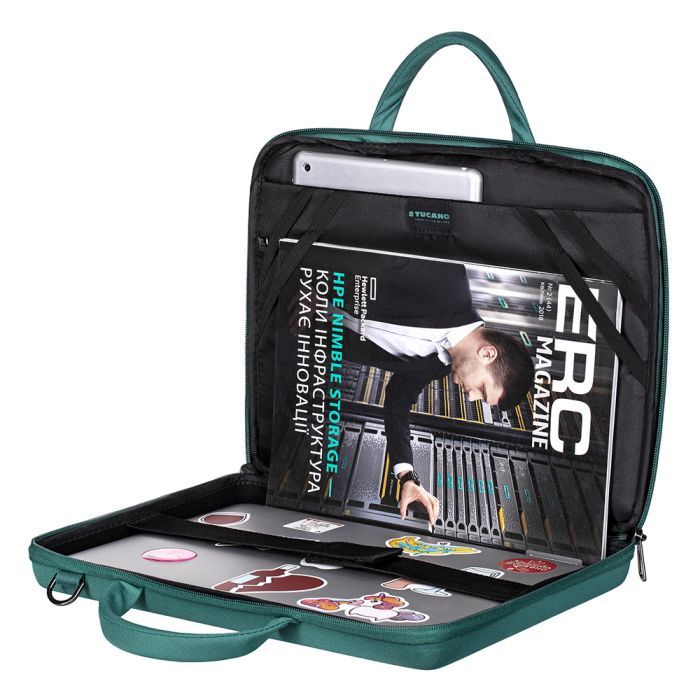 Сумка для ноутбука Tucano 14" Darkolor Green (BDA1314-V) зображення 10