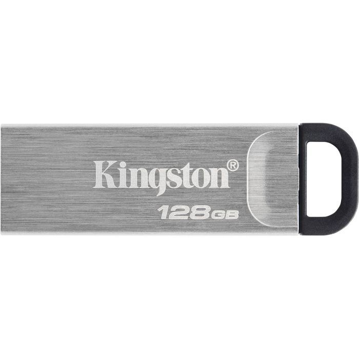 USB флеш накопитель Kingston 256GB DT Kyson Silver/Black USB 3.2 (DTKN/256GB)