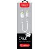 Дата кабель USB 2.0 AM to Lightning 0.2m CBFLEXL0 white Intaleo (1283126487439) изображение 2