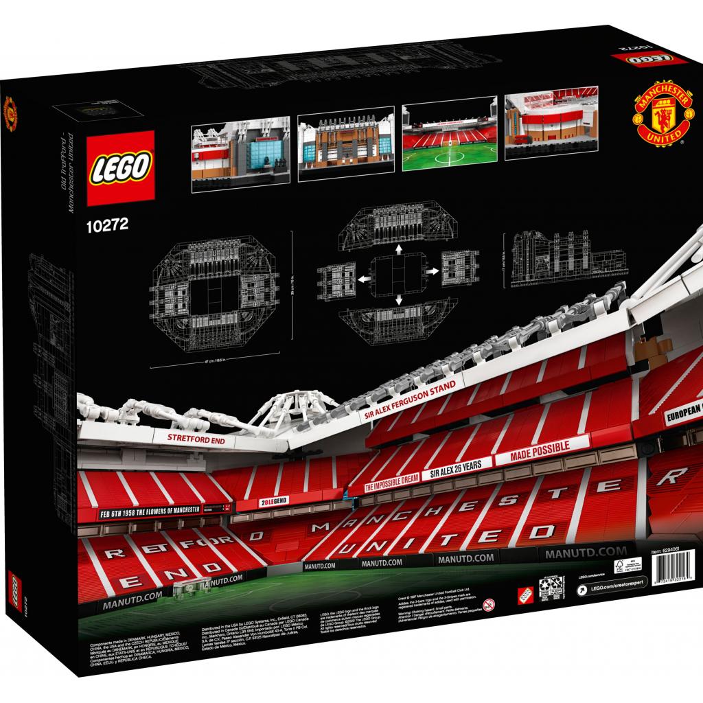 Конструктор LEGO Creator Стадіон Олд Траффорд Манчестер Юнайтед (10272) зображення 12