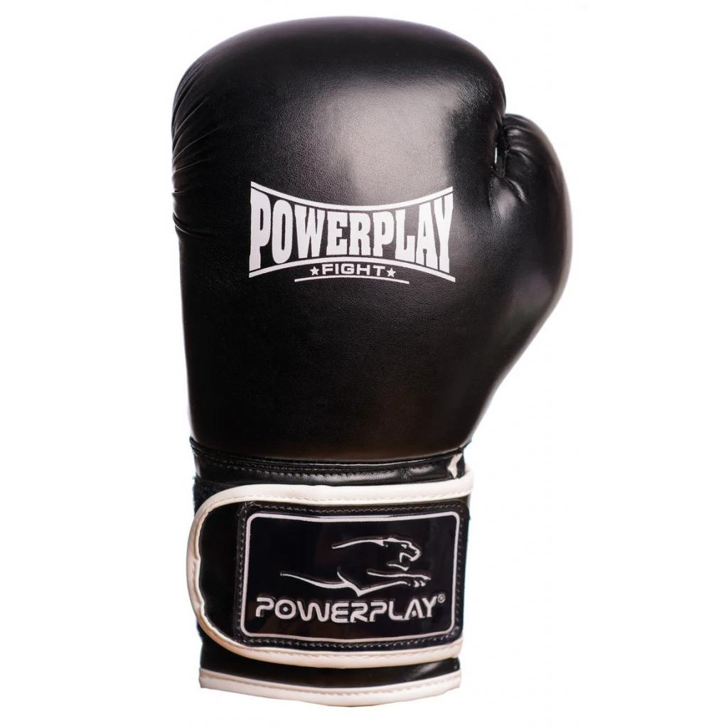 Боксерські рукавички PowerPlay 3019 14oz Black (PP_3019_14oz_Black) зображення 3