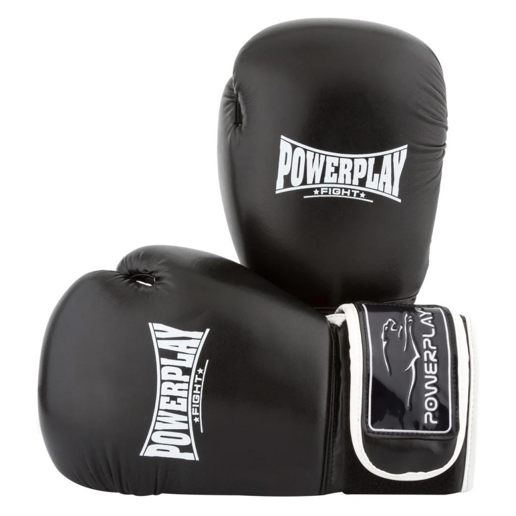 Боксерські рукавички PowerPlay 3019 14oz Black (PP_3019_14oz_Black) зображення 7