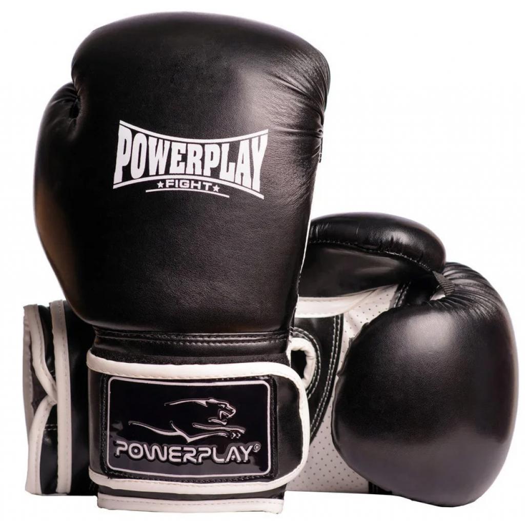 Боксерские перчатки PowerPlay 3019 14oz Black (PP_3019_14oz_Black)