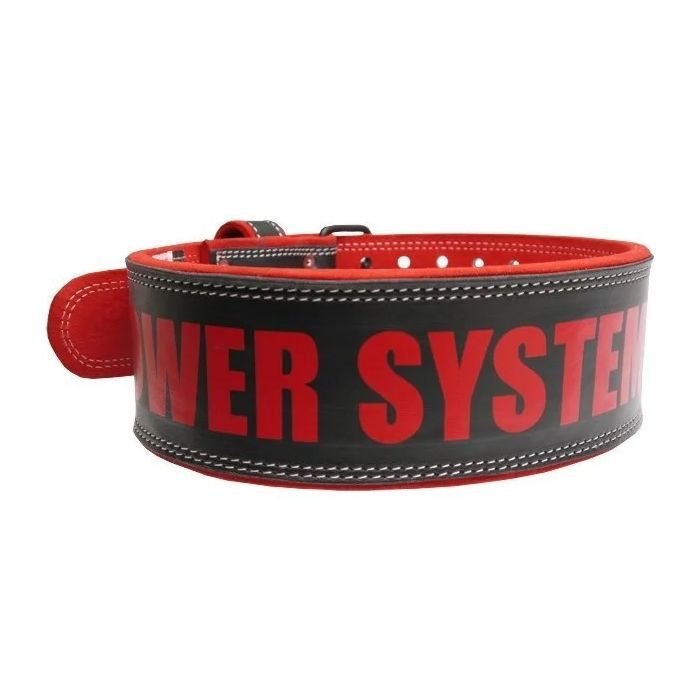 Атлетичний пояс Power System Beast PS-3830 Black/Red L (PS-3830_L_Black-Red)