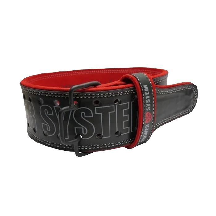 Атлетичний пояс Power System Beast PS-3830 Black/Red L (PS-3830_L_Black-Red) зображення 2