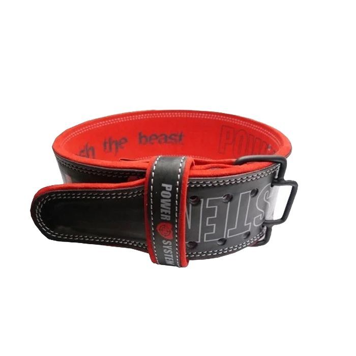Атлетичний пояс Power System Beast PS-3830 Black/Red L (PS-3830_L_Black-Red) зображення 3
