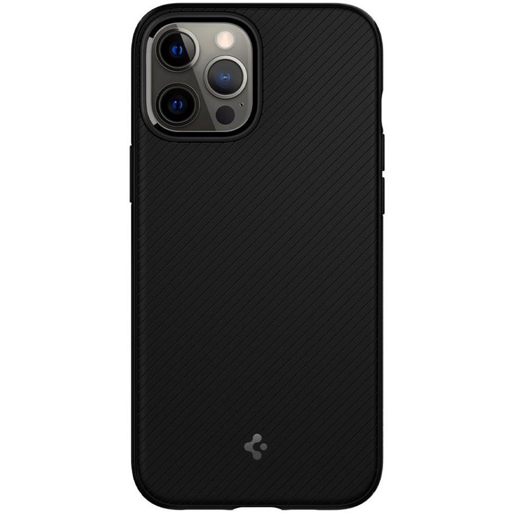 Чохол до мобільного телефона Spigen Apple iPhone 12 Pro Max Mag Armor, Black (ACS01864)