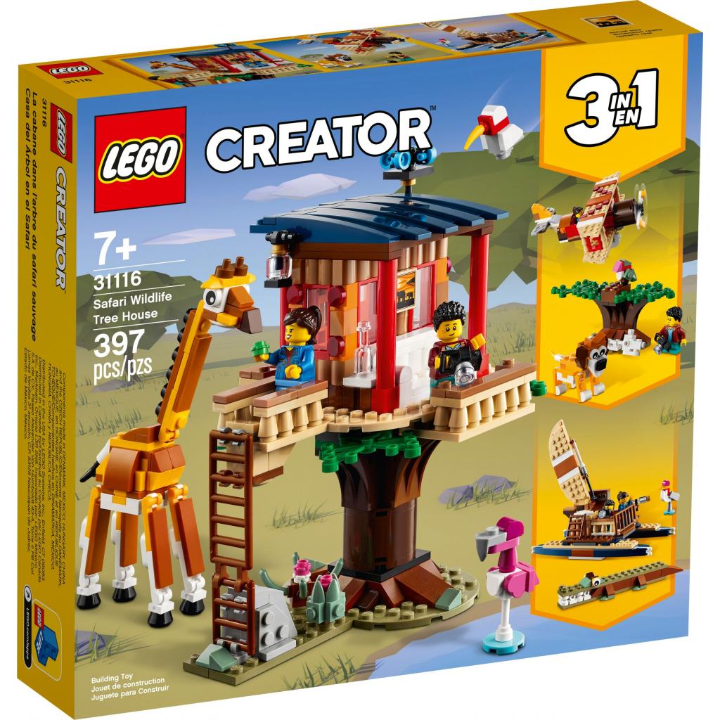 Конструктор LEGO Creator Будиночок на дереві для сафарі (31116)
