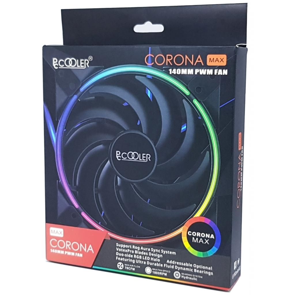 Кулер для корпуса PcCooler CORONA MAX 140 RGB изображение 9