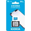 Карта пам'яті Kioxia 64GB microSDXC class 10 UHS-I Exceria (LMEX1L064GG2) зображення 2