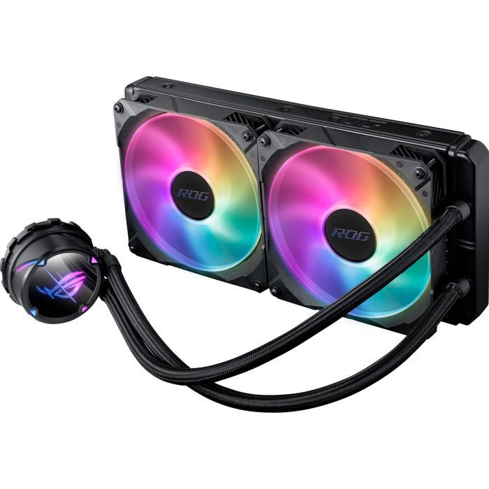 Система жидкостного охлаждения ASUS ROG-STRIX-LC-II-280 ARGB изображение 2