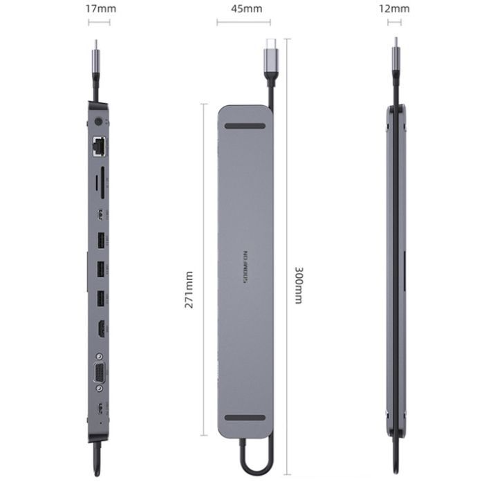 Концентратор REAL-EL CQ-1000, space grey (EL123110005) зображення 7