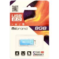 USB флеш накопитель Mibrand 8GB Сhameleon Blue USB 2.0 (MI2.0/CH8U6U) изображение 2
