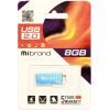 USB флеш накопитель Mibrand 8GB Сhameleon Blue USB 2.0 (MI2.0/CH8U6U) изображение 2