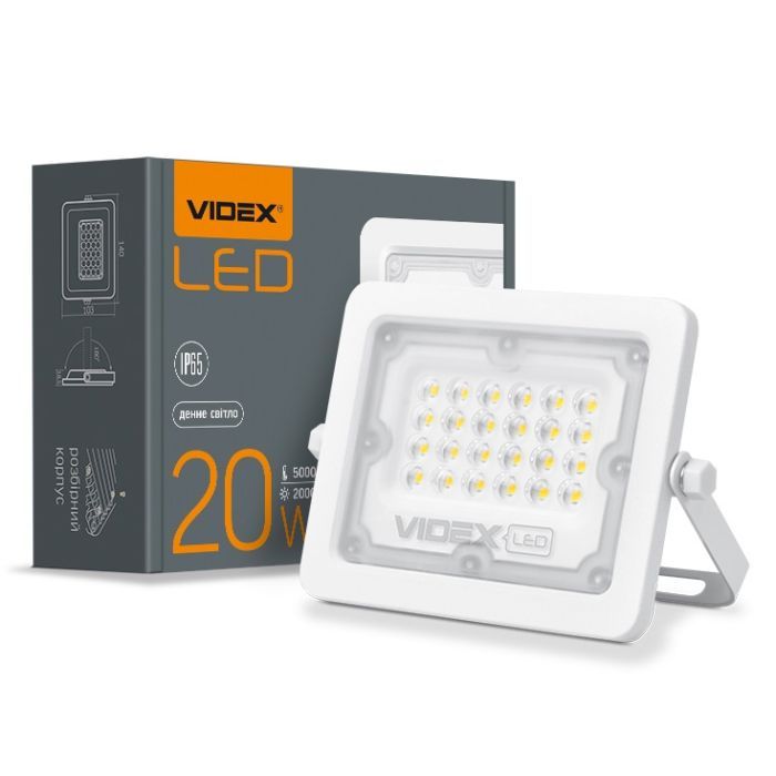 Прожектор Videx LED  20W 5000K 220V (VL-F2e-205W) изображение 3
