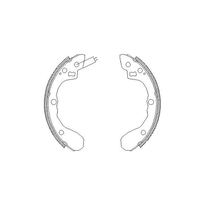 Гальмівні колодки REMSA 4060.00