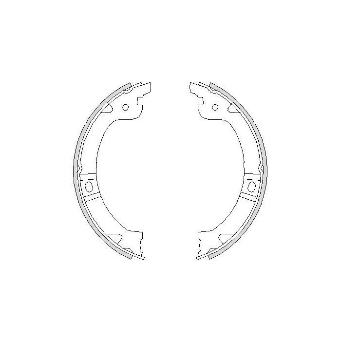 Гальмівні колодки REMSA 4744.00