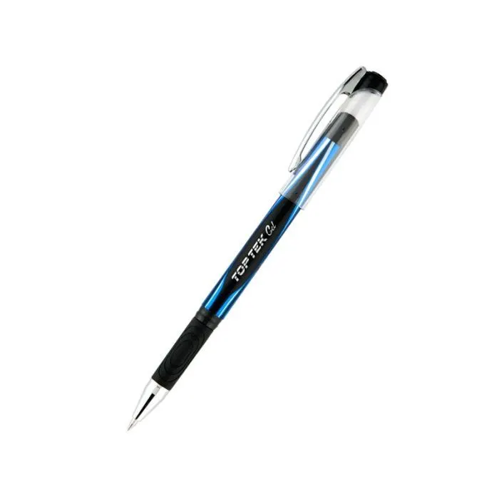 Ручка гелева Unimax Top Tek Gel, синя (UX-133-02)