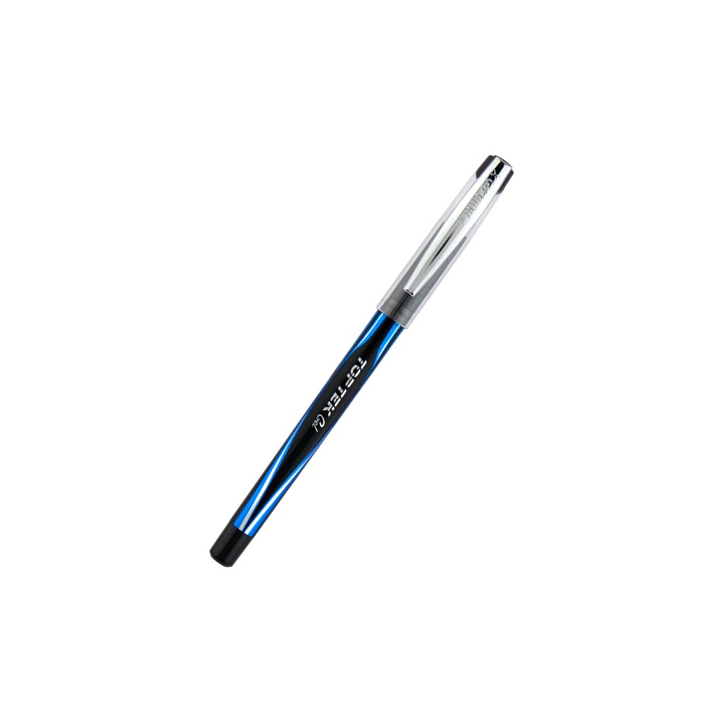 Ручка гелевая Unimax Top Tek Gel, черная (UX-133-01) изображение 2