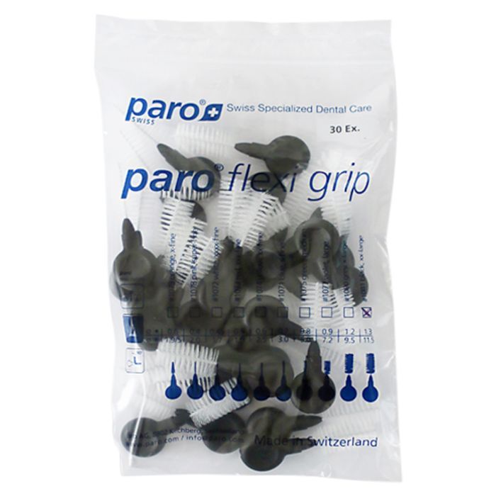 Щетки для межзубных промежутков Paro Swiss Flexi Grip хх-крупные Ø 11.5 мм 4 шт. (7610458010815) изображение 2