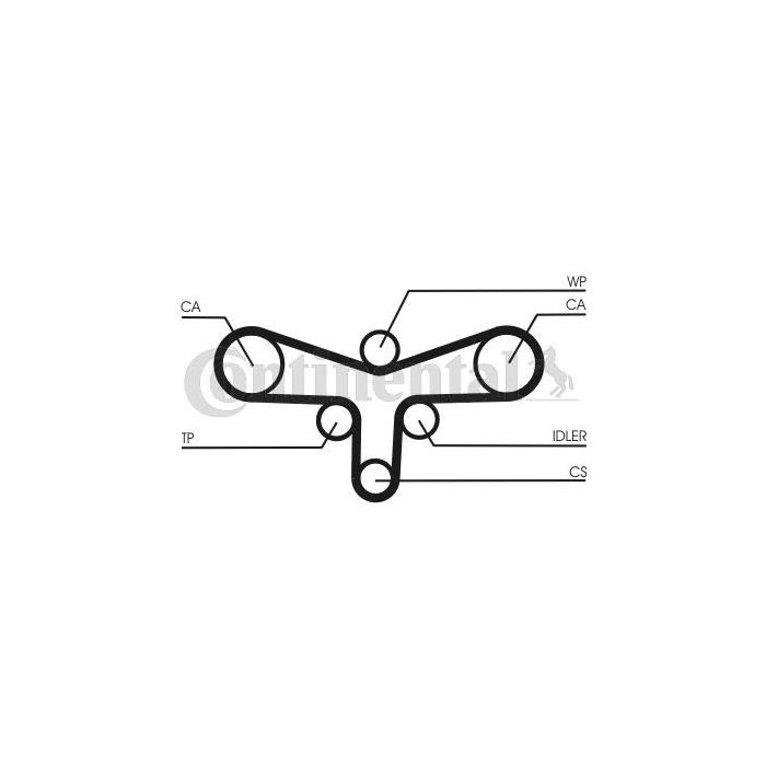 Ремень ГРМ CONTITECH CT920 изображение 2