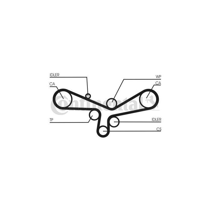 Ремень ГРМ CONTITECH CT920 изображение 3