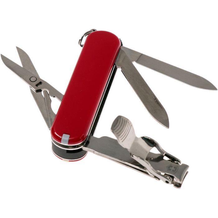 Нож Victorinox NailClip 580 Transparent Red (0.6463.T) изображение 3