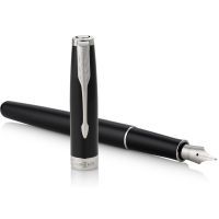 Ручка перьевая Parker SONNET 17 Black Lacquer CT  FP F (86 115) изображение 3