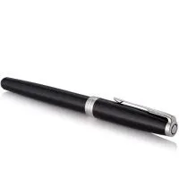 Ручка пір'яна Parker SONNET 17 Black Lacquer CT  FP F (86 115) зображення 4
