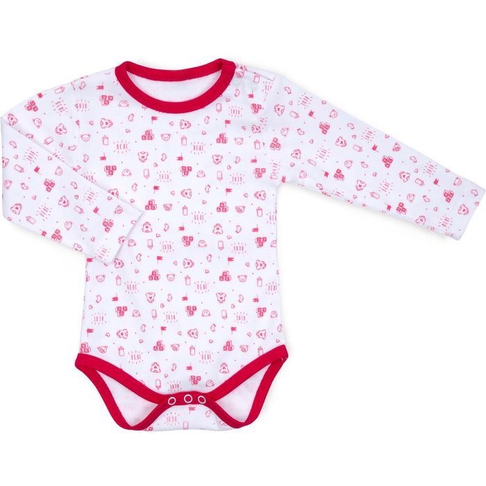 Боди детское Breeze с игрушками (16574-92B-pink)