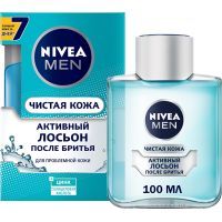 Лосьон после бритья Nivea Men Чистая кожа с цинком и салициловой кислотой 100 мл (4005900675415) изображение 2