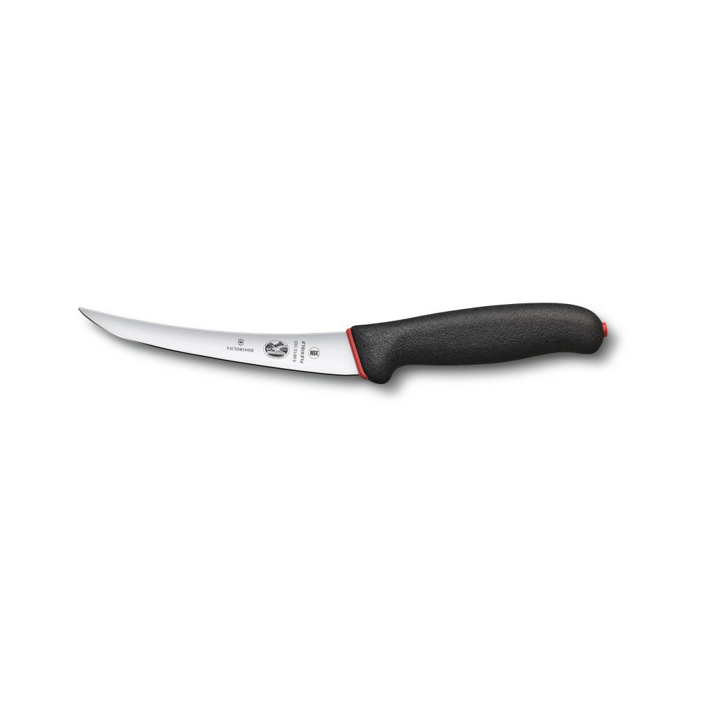 Кухонный нож Victorinox Fibrox Boning Flexible 15 см Dual Grip Black (5.6613.15D)