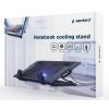 Подставка для ноутбука Gembird до 17", 1x150 mm fan, black (NBS-1F17T-01) изображение 5