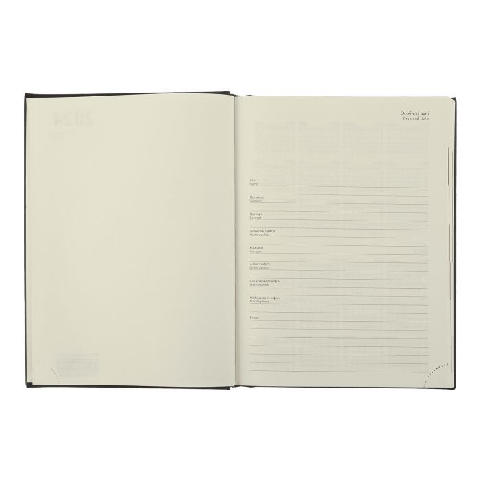 Тижневик Buromax датований 2025 Strong A5 на 336 сторінок Зелений (BM.2129-04) зображення 6