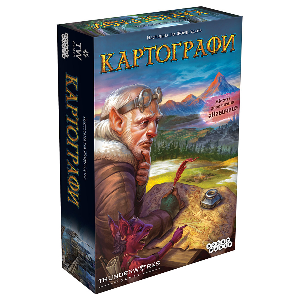 Настольная игра Hobby World Картографы (Украинское издание) (915384)