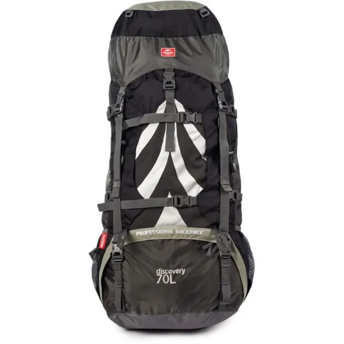 Рюкзак туристический Naturehike NH70B070-B 70 л + 5 л чорний (6975641887485) изображение 3