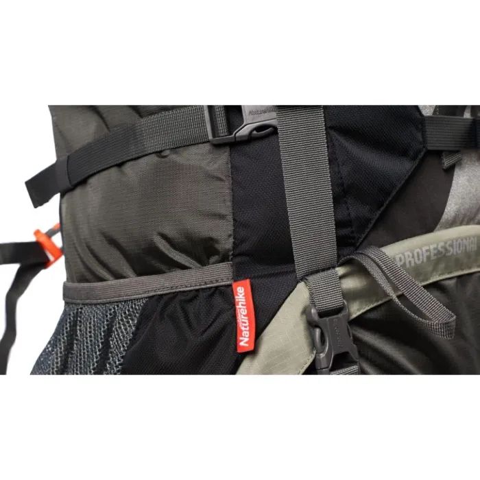 Рюкзак туристический Naturehike NH70B070-B 70 л + 5 л чорний (6975641887485) изображение 7