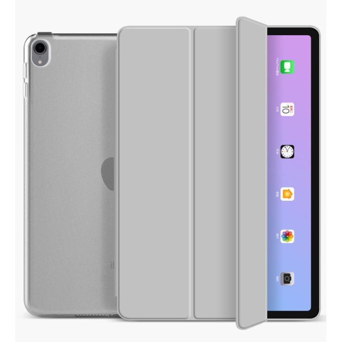 Чохол до планшета BeCover Tri Fold Hard Apple iPad mini 6 2021 Gray (706855) зображення 2