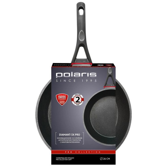 Сковорода Polaris PRO Collection-28FP 28 см (Collection-28FP) изображение 3