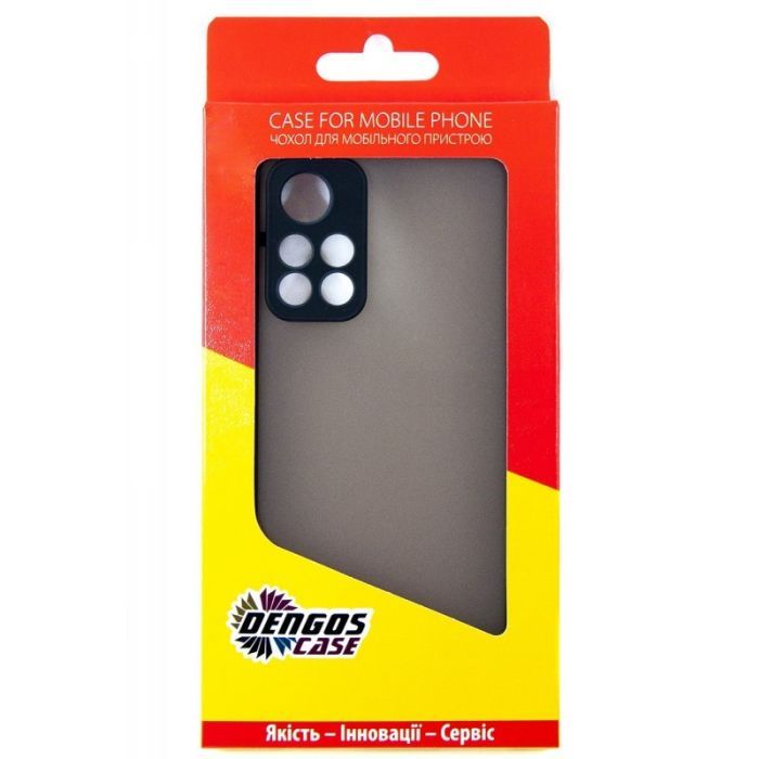 Чохол до мобільного телефона Dengos Matte POCO M4 Pro (black) (DG-TPU-MATT-102) зображення 5