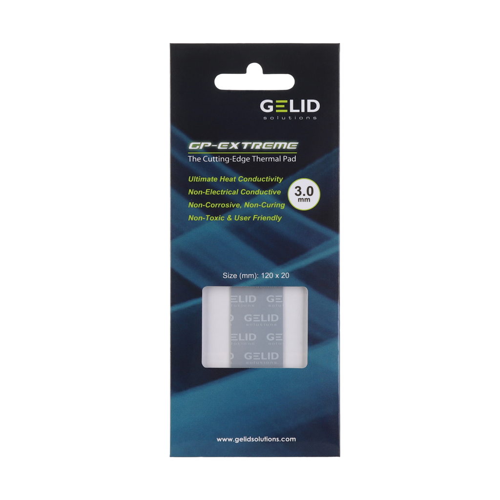Термопрокладка Gelid Solutions GP-Extreme 120x20x3.0 mm (TP-GP05-E) зображення 4